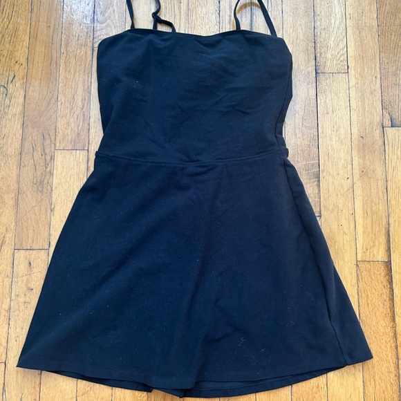 ALO Yoga Black Mini Dress - Picture 1 of 2